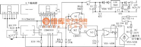 Digit Counter Circuit