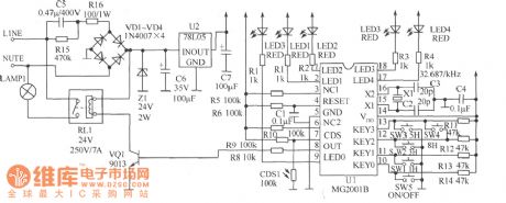 Time-setting and time-saving switch circuit