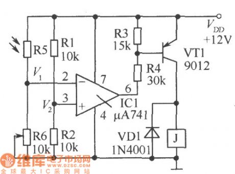 A Precision bright light control circuit