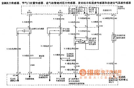 The 2.0L motor circuit diagram 12 of Shanghai GM Regal car