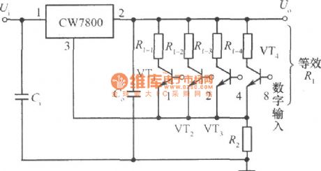 CNC integrated regulated power supply circuit diagram