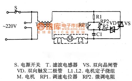 HR6184 Philips cleaner circuit diagram
