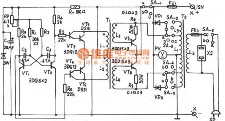Ningbo coastal 130W emergency power supply circuit diagram