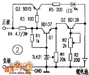 Constant current & voltage lithium battery charger circuit
