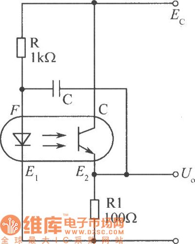 The simplest multi-oscillator circuit of photoelectric couplers
