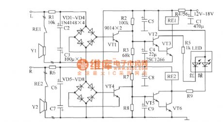 The loudspeaker protection circuit