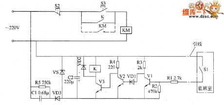 Mine locomotive remote controller circuit diagarm