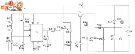 Mine spray dedusting controller circuit diagram