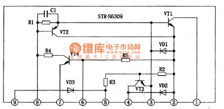 STR-S6309 switching power supply thick film integrated circuit