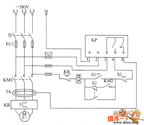 Motor protector circuit diagarm 5