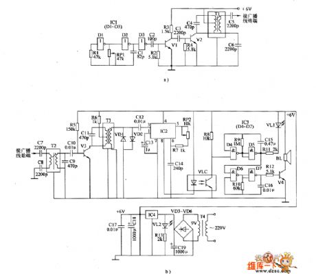 Rural wire broadcasting disconnecting teller circuit diagram