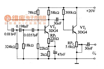 1kHz oscillating circuit