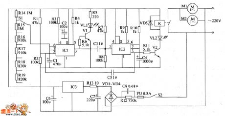 the controller circuit of the fish brood pond part 2