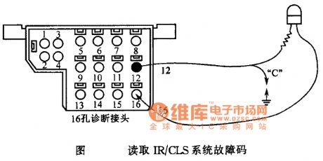 Mercedes-Benz connection LED lamp circuit