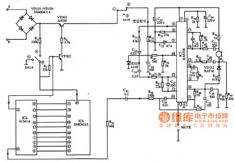 BA6566 call integrated circuit