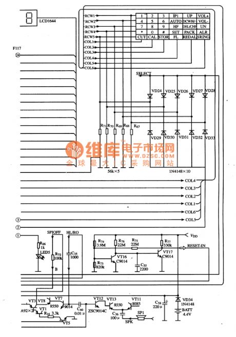 F117 Integrated Circuit Typical Application Circuit (2)