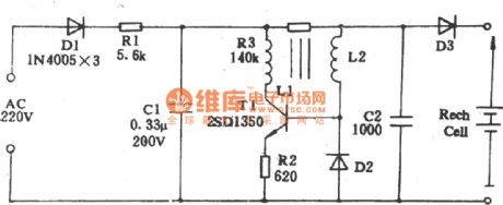 Matsushita shaver charge circuit