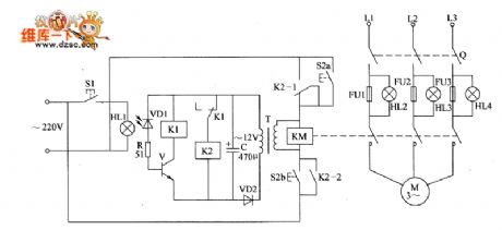 Irrigation motor automatic protector circuit diagram 2