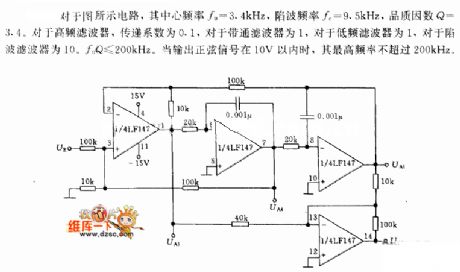 Universal Active Filter circuit