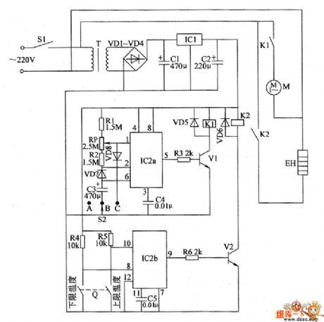 the controller circuit of fish incubation pool part 1