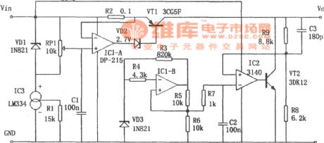 The efficient stable power supply (LM334)