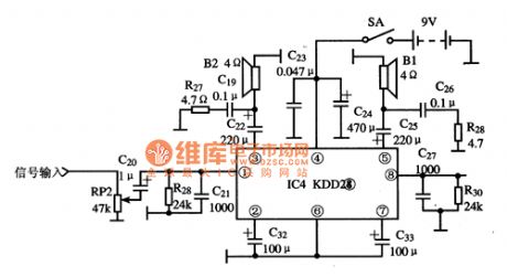 KDD28 IC Typical Application Circuit