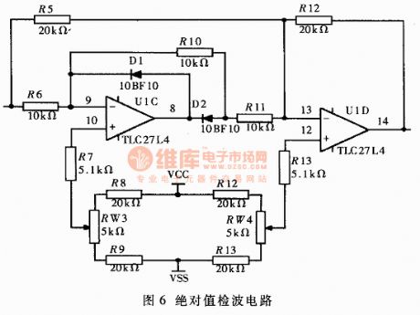 The absolute value detection circuit
