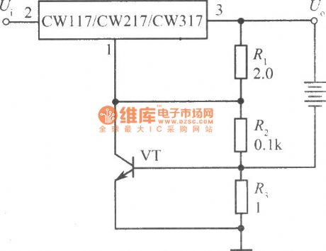 current-limiting protection charger of CW117／CW217／CW317 circuit