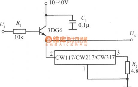 power follower of CW117／CW217／CW317 circuit