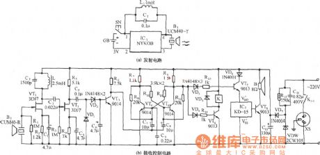 Ultrasonic Remote Switch Obbligato Sounding Circuit Diagram
