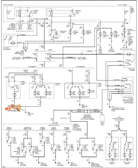 Mazda 96TAURUS body computer circuit