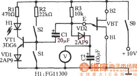 Unijunction Transistor (UJT) Work Performance Quick Test Circuit Diagram