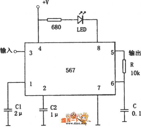 The 567 FM demodulator circuit