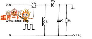 The inverting switch power supply circuit