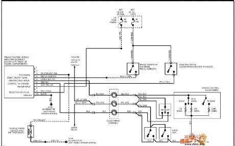 Mazda 95TAURUS (3.2L, SHO) cruise control circuit