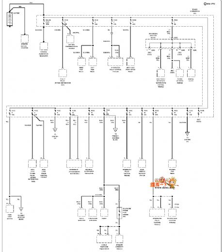 Mazda 94THUNDERBIRD power supply circuit