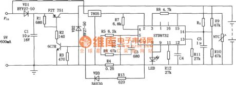 STD9732 simple charger circuit