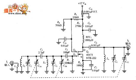 MOSFET active preselector circuit