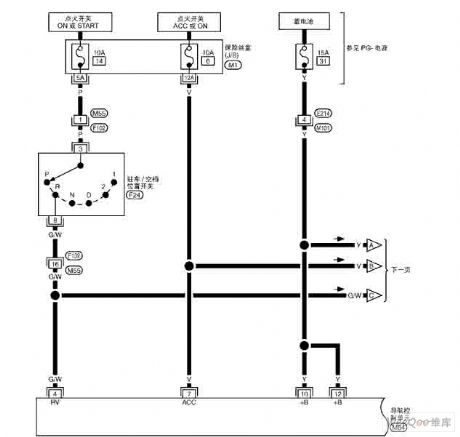 NISSAN new Teana navigation system circuit 1