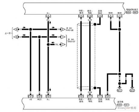 NISSAN new Teana navigation system circuit 5