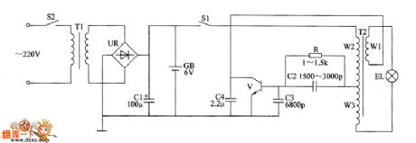 Electronic induced scorpion light circuit diagram