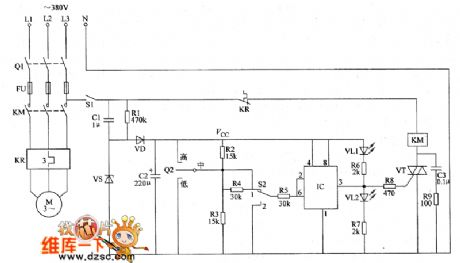 Agricultural non-tower pressurized water feeder circuit diagram 1