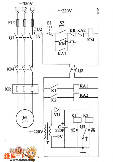 Agricultural non-tower pressurized water feeder circuit diagram 4