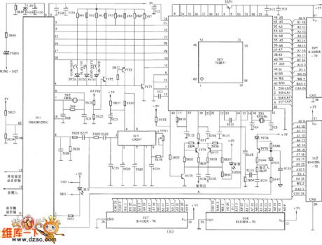 The Meixintong HL9918 digital recording telephone circuit
