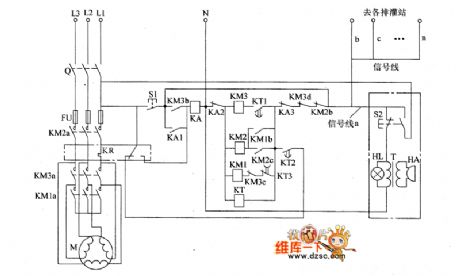 Drainage and irrigation station centralized controller circuit diagram 2