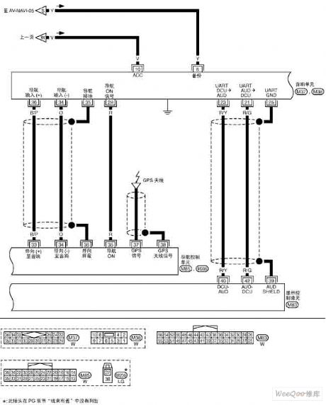 NISSAN new Teana navigation system circuit 8