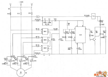 Automatic feeding controller circuit diagram