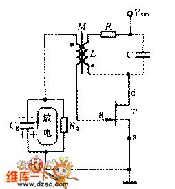 The FET crystal oscillator circuit-inductance feedback oscillator circuit