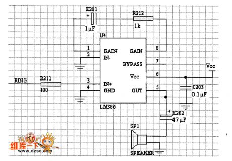 MSP430F149 alarm circuit