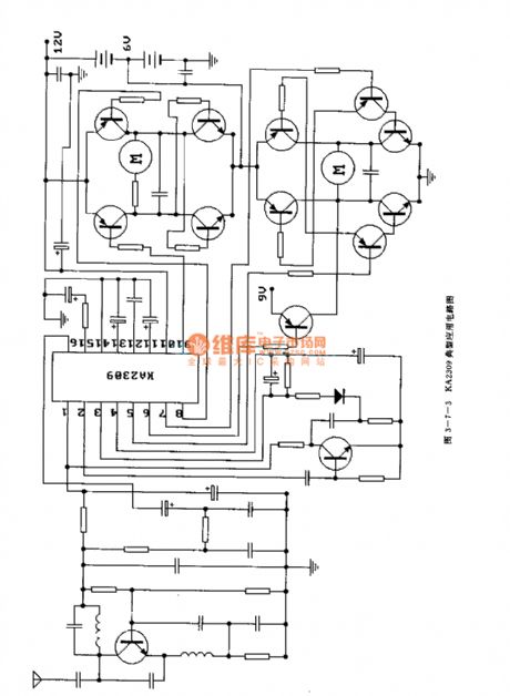 KA2309(toy)wireless remote control receiving control regulation circuit